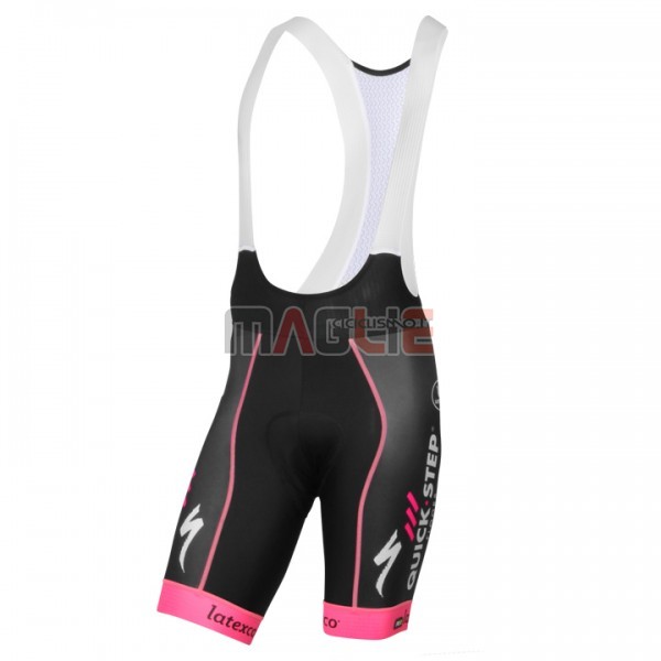 Maglia Quick Step Manica Corta 2017 Rosa